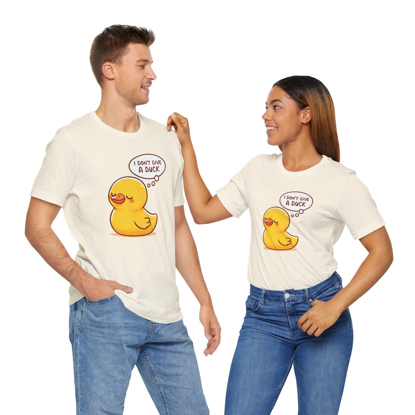 Give a Duck Unisex Jersey Short Sleeve Tee