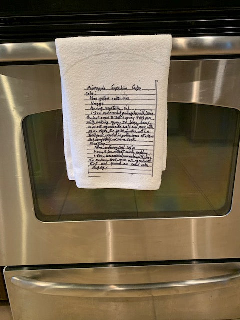 Personalized Dish Towel